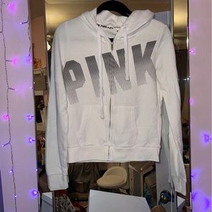 VS PINK full zip hoodie